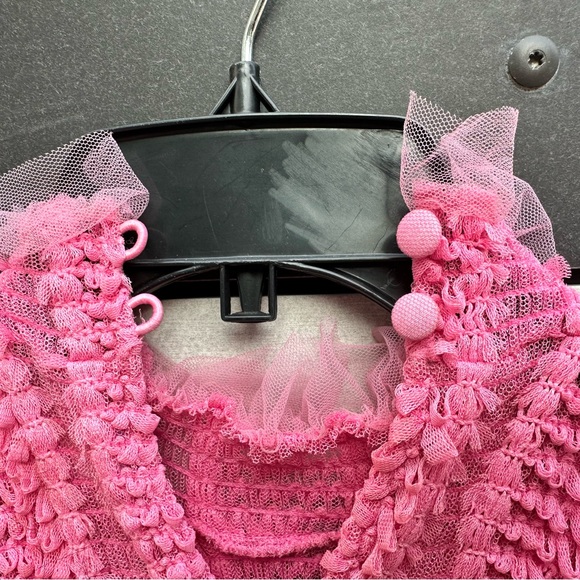 Roberta Einer Angel dress, pink & red ombré - Picture 3 of 9